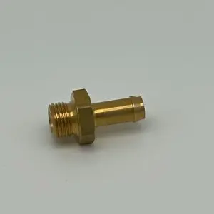 Gerader Steckanschluss G1/8" - 6mm innen, Messing GPK 186 MS