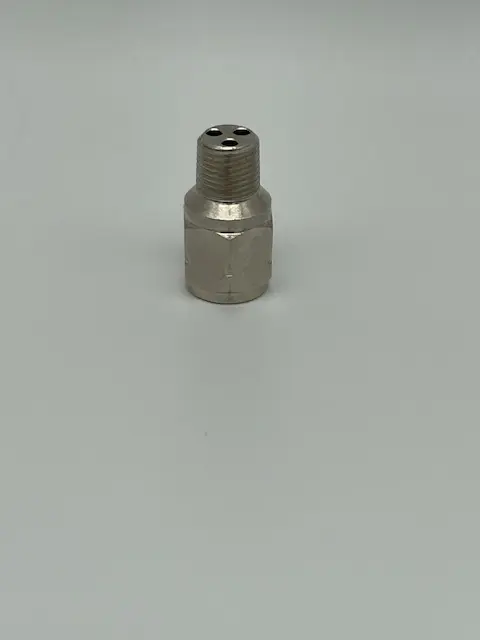 Mini-Rückschlagventil R/Rp 1/8" mit Feder AG/IG Messing vernickelt RUCK 18 IA MSV